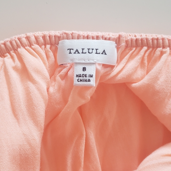 Aritzia | Talula Peach Summer Dress - Picture 3 of 5